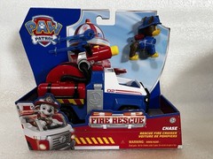 Paw Patrol Fire Rescue Chase Rescue Fire Cruiser Fire Truck & Launcher New