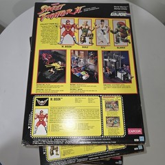 SET OF 4 – 1993 GI Joe Street Fighter II Figures NEW – Ryu Guile Blanka M Bison