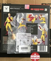Kaiyodo Amazing Yamaguchi One Punch Man SAITAMA with Bonus Parts Action Figure