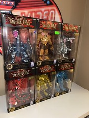 Yu-Gi-Oh PhatMojo Series 1 Set of 6 Figures New In Box Exodia Blue-Eyes Obelisk