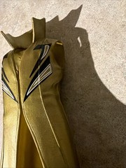 WWE Sin Cara Elite Entrance Coat X Two + Basic Figure Gold Blue Gold Black Cape