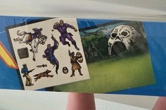 Vintage Glasslite The Phantom Magic Fix (Colorforms) MiSB Sealed 90s Billy Zane