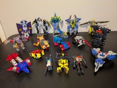 Transformers Toy Figure Lot of 16 Mixed 90s 2000s Y2K Hasbro Robots in Disguise