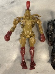 2011 Jakks Pacific Real Steel Atom and Midas With Punching Action Has Defects.