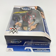 WWE Seth Rollins Elite Series 33 Figure Tag Team Belt & Vest Signed Autographed
