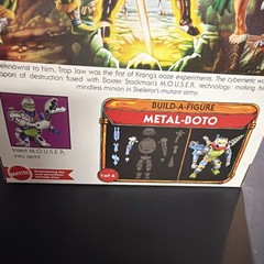 MOTU TMNT Turtles Of Grayskull Mouse-Jaw With Mouser Baf Metal-Boto Target NIB