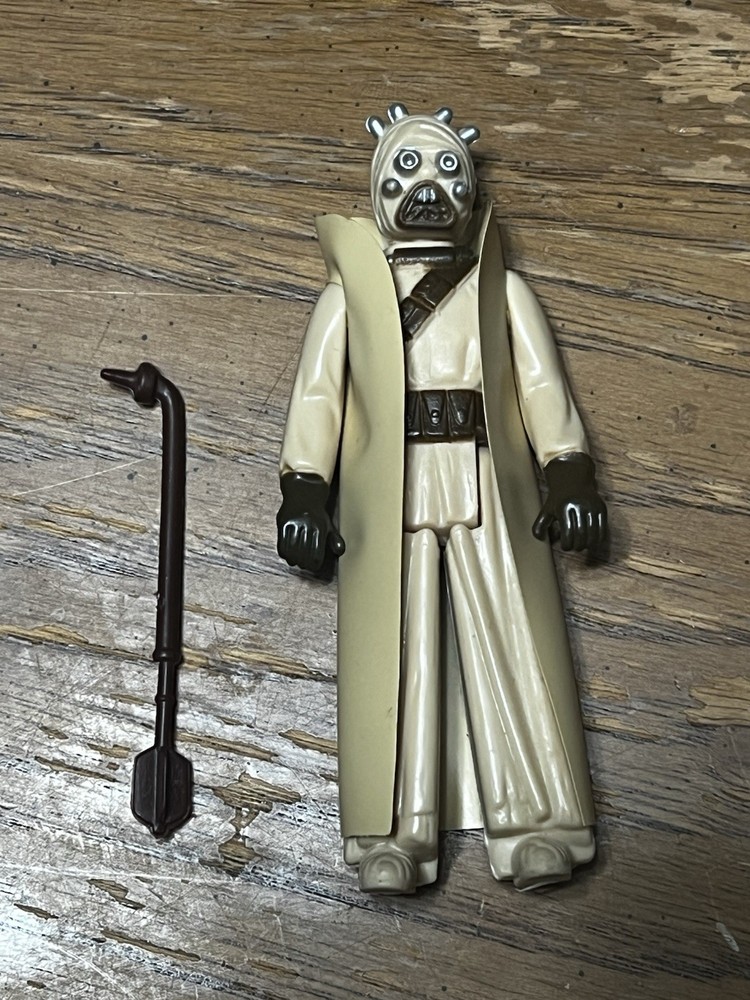 VINTAGE KENNER STAR WARS 1977 SAND PEOPLE TUSKEN RAIDER 100% COMPLETE NICE PAINT