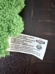 Original Fuggler Keychain Series 5 Green 3-Eye Monster Plush 12cm