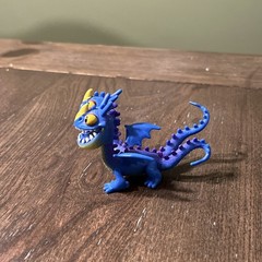 How To Train Your Dragon The Hidden World Blue Barf & Belch Figure – ULTRA RARE