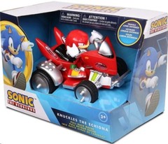 Sonic Sega All-Stars Racing Knuckles The Echidna Pull Back Racer Car 5.25in NEW
