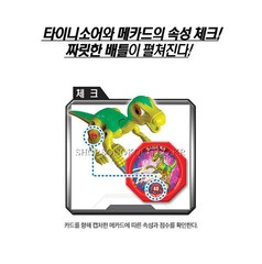 Dino Mecard Tinysaur THERIZINO Therizinosaurus Dinosaur Transforming Figure Toy