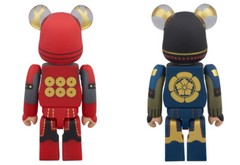 MEDICOM TOY BE@RBRICK Sengoku Busho 100% 2.8 in. Figure 6 bodies set from Japan