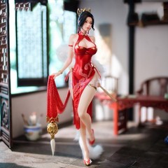 Anime Figure Inspired Mai Shiranui Red Dress PVC Statue 40cm 1/4 Scale Model NEW