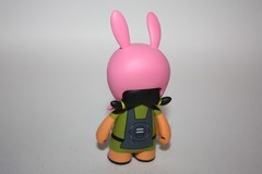KIDROBOT BOB’S BURGERS RE-OPENING LOUISE BELCHER TAG GUN DESIGNER ART TOY
