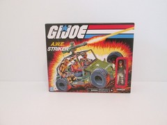 GI Joe Retro A.W.E. Striker & 3.75 in. Crankcase Walmart Exclusive, New, Sealed