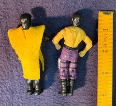 MORTAL COMBAT,1991 Hasbro action figures,2,4 inch characters.