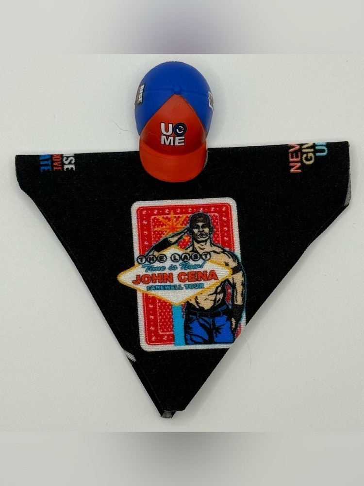 WWE Mattel Elite John Cena Farewell Tour Wrestlemania 41 Las Vegas Figure Shirt