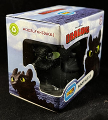 Mini Tubbz – Toothless – Dreamworks Dragons – Rubber Duck – Approx 2″ High