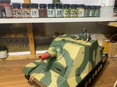3d printed 1/16 Sturmpanzer IV Brummbär rc tank top fit henglong panzer4
