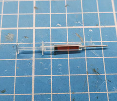1/6 Male Soldier Injection Syringe Model for 12”action figure ph tbl