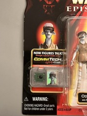 Hasbro Star Wars Episode 1 CommTech Collection Lot of 3 Action Figures SEALED