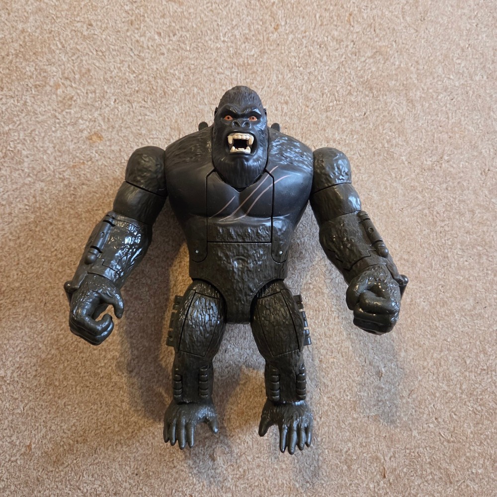 Playmates King Kong Godzilla vs Kong Action Figure Monarch Armor Dark Gray Good