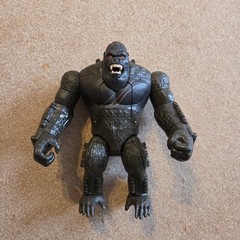 Playmates King Kong Godzilla vs Kong Action Figure Monarch Armor Dark Gray Good