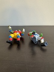 Teenage Mutant Ninja Turtles Football Leo & Baseball Raph TMNT Vintage 1991