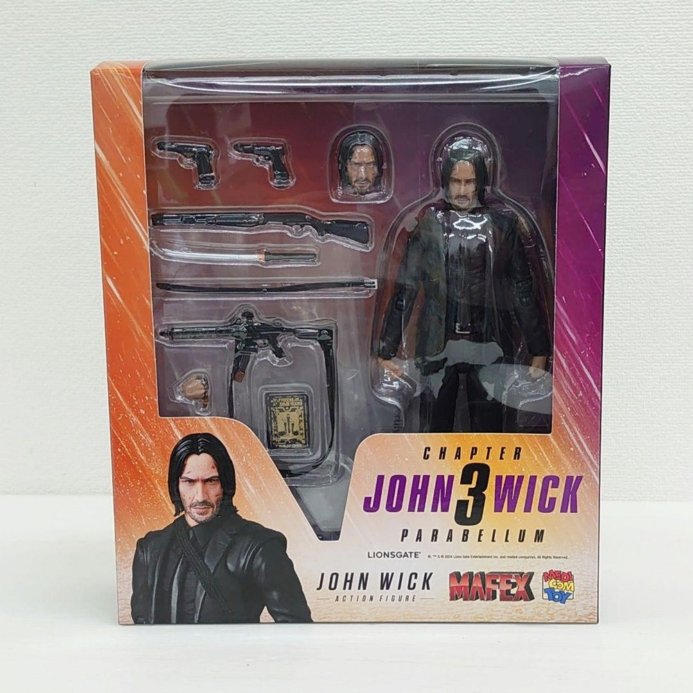 MAFEX John Wick Chapter 3 Action Figure Medicom Toy Sealed Box Scuffs Japan