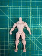 K Toys 1/12 Scale Male Highly Articulated Customizable White Figure “NEW – US”