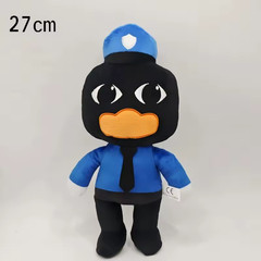 New Horror Animal Hospital Plush Toy Blue Dog Soft Stuffed Cartoon Doll