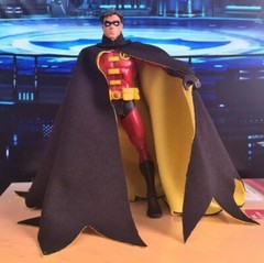 Custom Dc Collectibles Universe Robin CAPE COWL Batman 1:12 Not figure