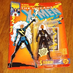 Toy Biz X-Men Storm Power Glow Action Figure 1991 Light Up Special Edition