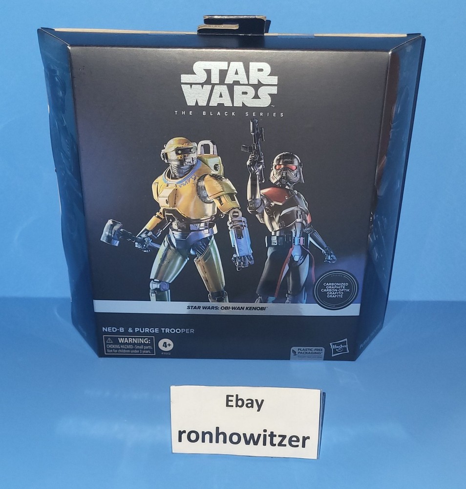 Star Wars The Black Series 6″ Ned-B & Purge Trooper 2 Pack Obi-Wan Kenobi Series