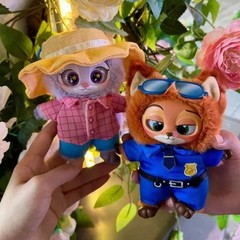 Hot 2026 Zootopia Nick & Judy Blind Box Figure Plush Vinyl Doll Anime No Box