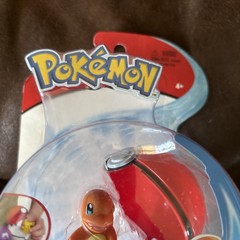 Pokemon Clip ‘n’ Go CHARMANDER + PokeBall Action Figure 2″ Winking NEW