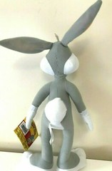 New Looney Tunes Bugs Bunny Rabbit Plush 10 inch. New. Soft Toy