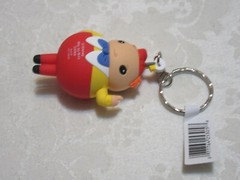 Monogram Figural 3D Disney Alice in Wonderland Series Tweedle Dee & Dum Keyring