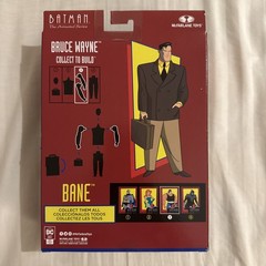 DC McFARLANE BATMAN THE ANIMATED SERIES BANE WITH BAF BRUCE WAYNE BRAND NEW