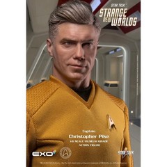 EXO‑6 Star Trek Christopher Pike Strange New Worlds Captain 1/6 Figure NIB NEW