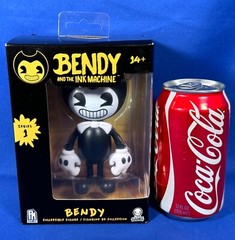 WHITE VERSION – Vinyl 5″ BENDY & THE INK MACHINE Figure SERIES 1 PhatMojo BOX