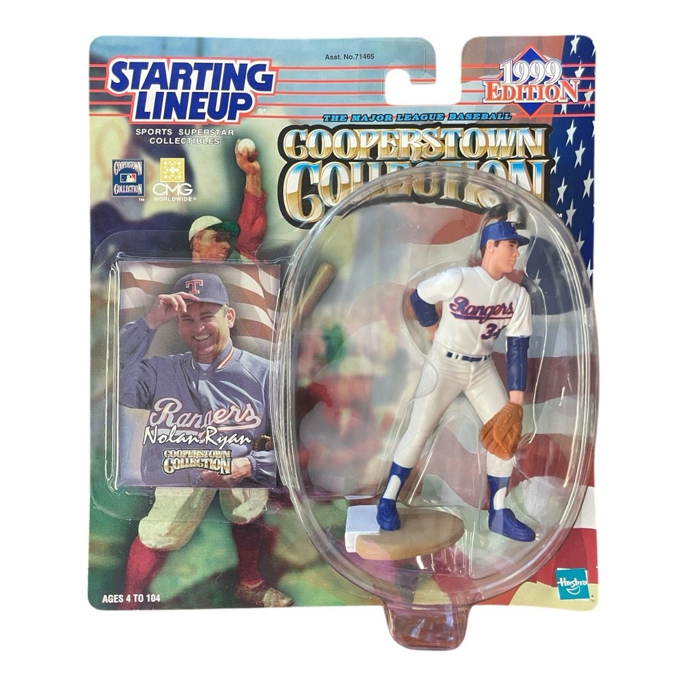 Nolan Ryan #34 Cooperstown Collection 1999 Series Figure