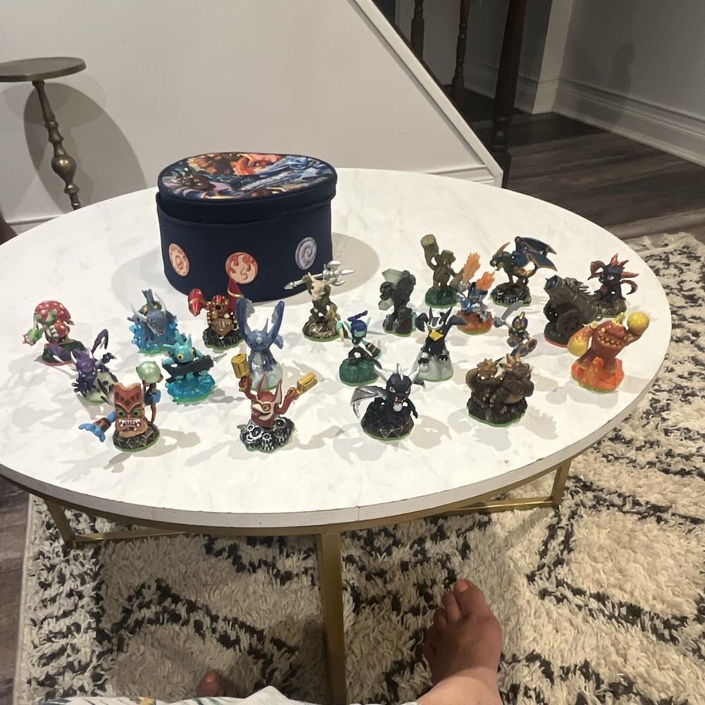 Skylanders Dragon Mini Figure Set Mixed Lot Plastic Multicolor Video Game