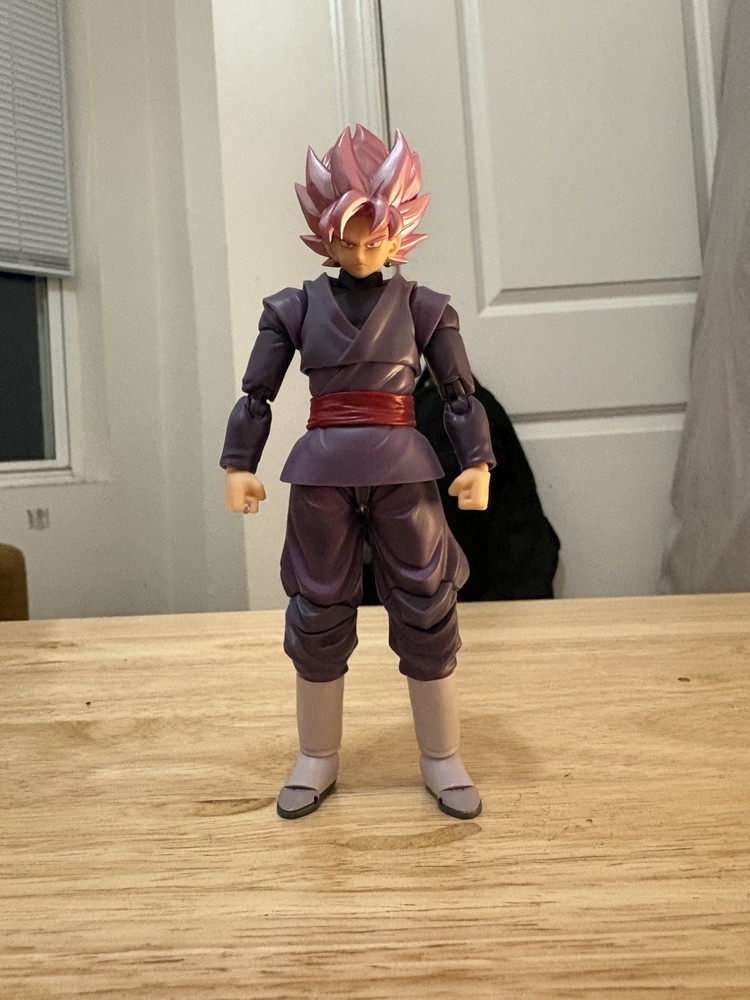 SH Figuarts Dragon Ball Z Goku Black Super Saiyan Rose Action Figure