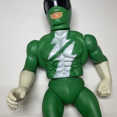 Power Rangers – Star Toys-14″ – Green Power Ranger- Signed by Jason David Frank