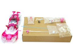 New CDL CDL-00 CDL00 Arcee with Upgrade Kit Transparent Action Figure in stock