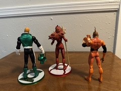 DC Direct Classics Mattel Green Lantern Red Black Yellow Lanterns Figures Lot