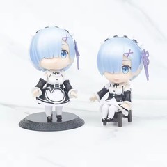 Re:ZERO Mystery Figure Random 1PC Ram Rem Emilia Chibi PVC Toy