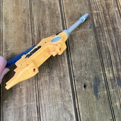 Power Rangers Time Force Deluxe Time Shadow Megazord Sword Blaster Weapon