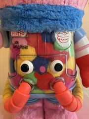 POP MART Mega Space Molly 1000% Jon Burgerman Figure Limited Edition